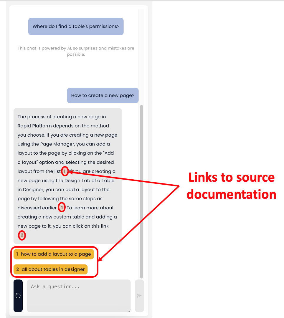 Image showing links to source documentation
